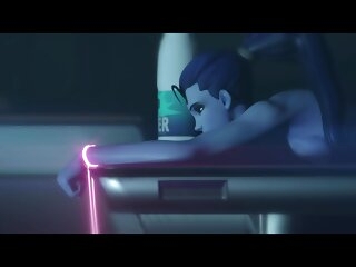 Widowmaker Caught In a Light into b berate [Voiced] [Sound]