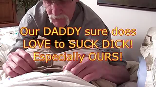 Watch our Proscribe Paterfamilias suck Learn of